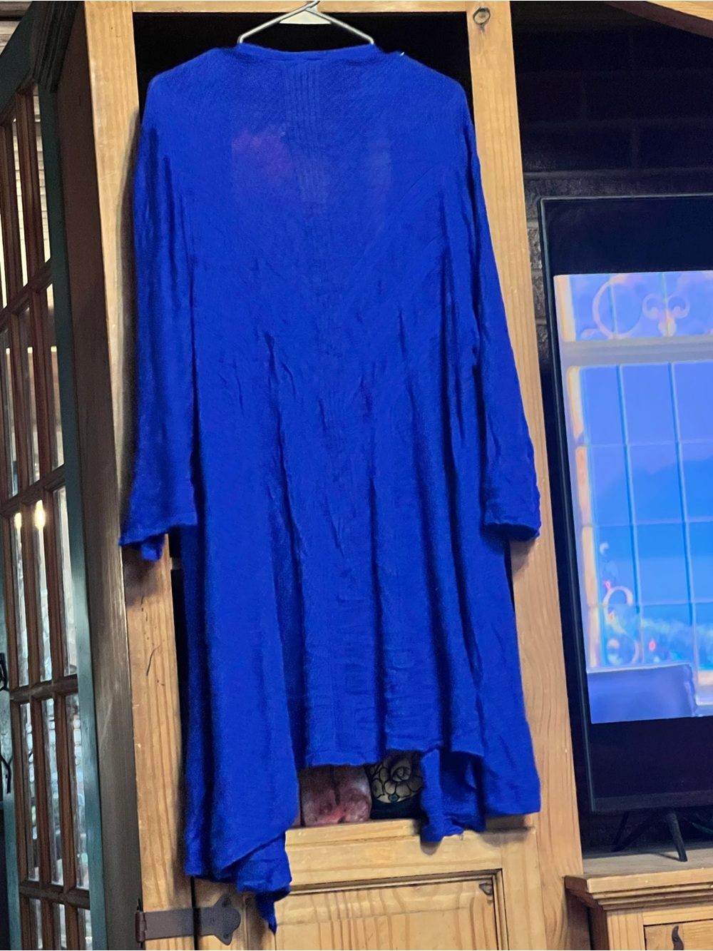 torrid Cobalt Blue Open-Front Long Cardigan - Picture 2 of 3